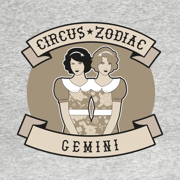 Zodiac Circus. Gemini by LaInspiratriz